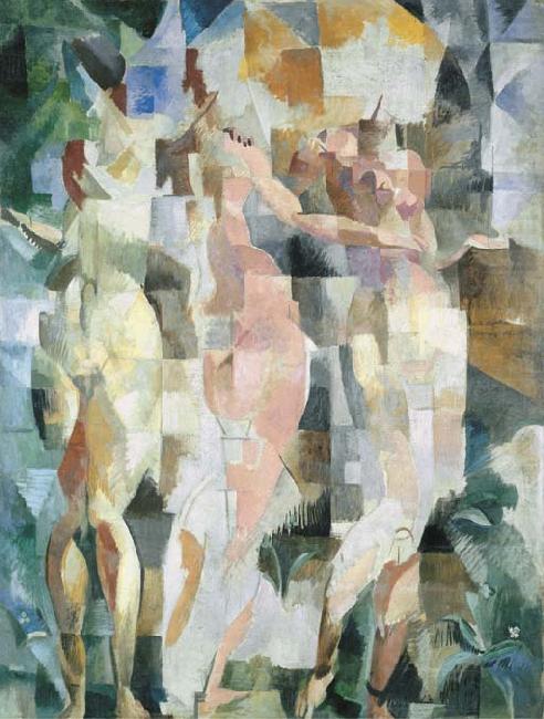 Les trois graces, robert delaunay